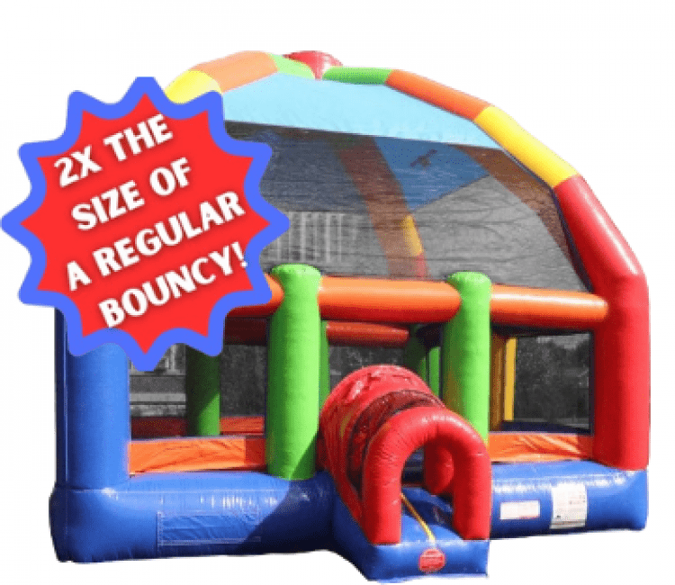 #2 - Big Bubba Giant Rainbow Bounce House