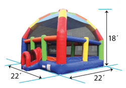 big20bubba202 1704155211 #2 - Big Bubba Giant Rainbow Bounce House