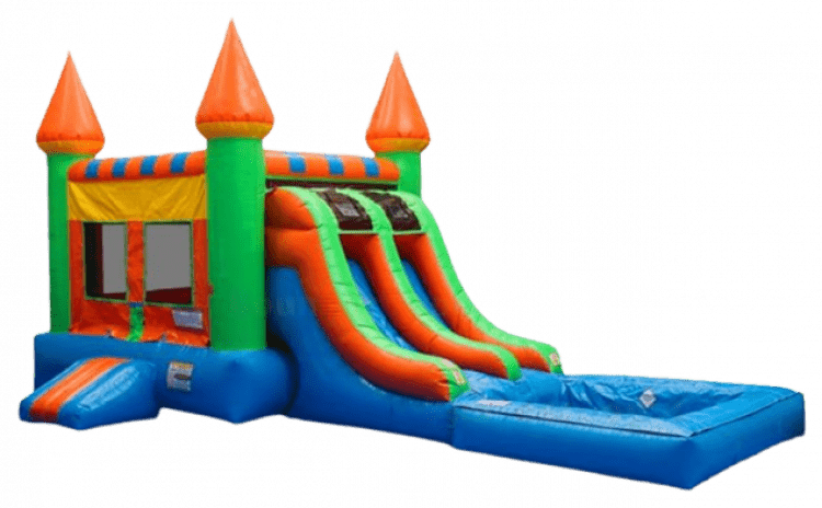 #8 - Castle Crown Deluxe with Dual Lane Slides